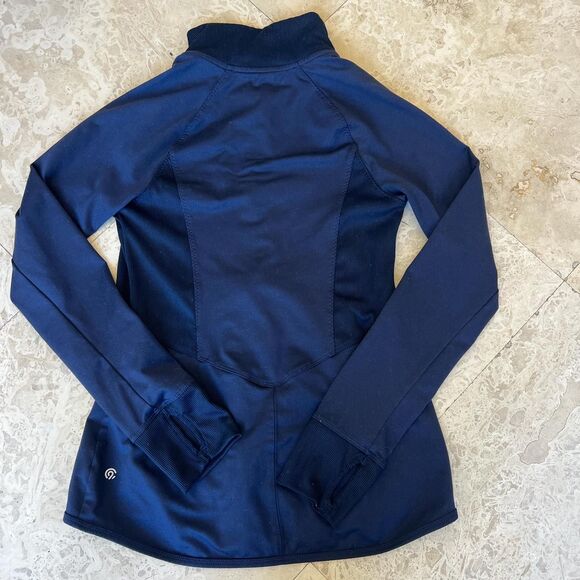 Champion Women's Navy and Blue Jacket - Picture 3 of 4